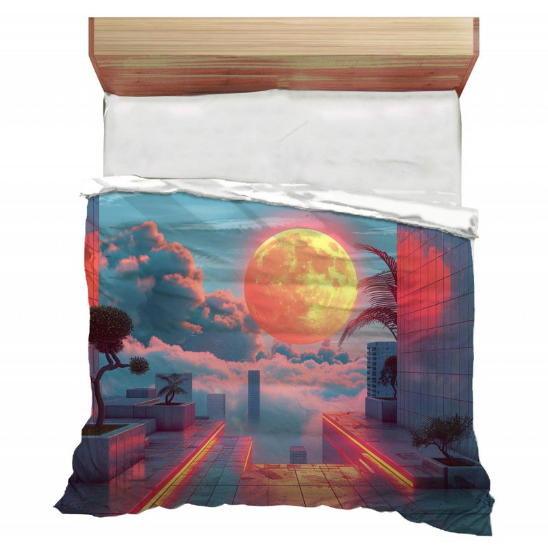 Édredon en microfibre / polyester , Édredon simple