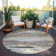 Aleighna Area Rug with Non-Slip Backing