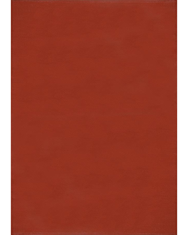 Urban Collection Outdoor Rug Plain Design in Terra, Rectangle 180 x 270 cm