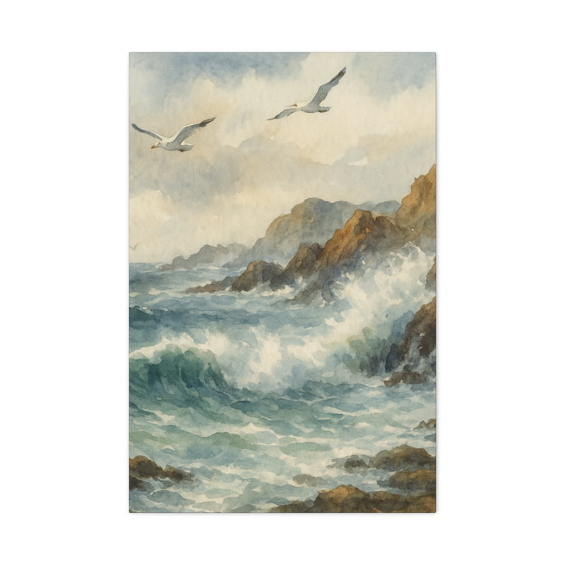 Aaroon Single Picture Frame Print on Canvas, 91.44 cm H x 60.96 cm W