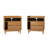 Gheorghe Solid Wood 2-Drawer Nightstands-55675006