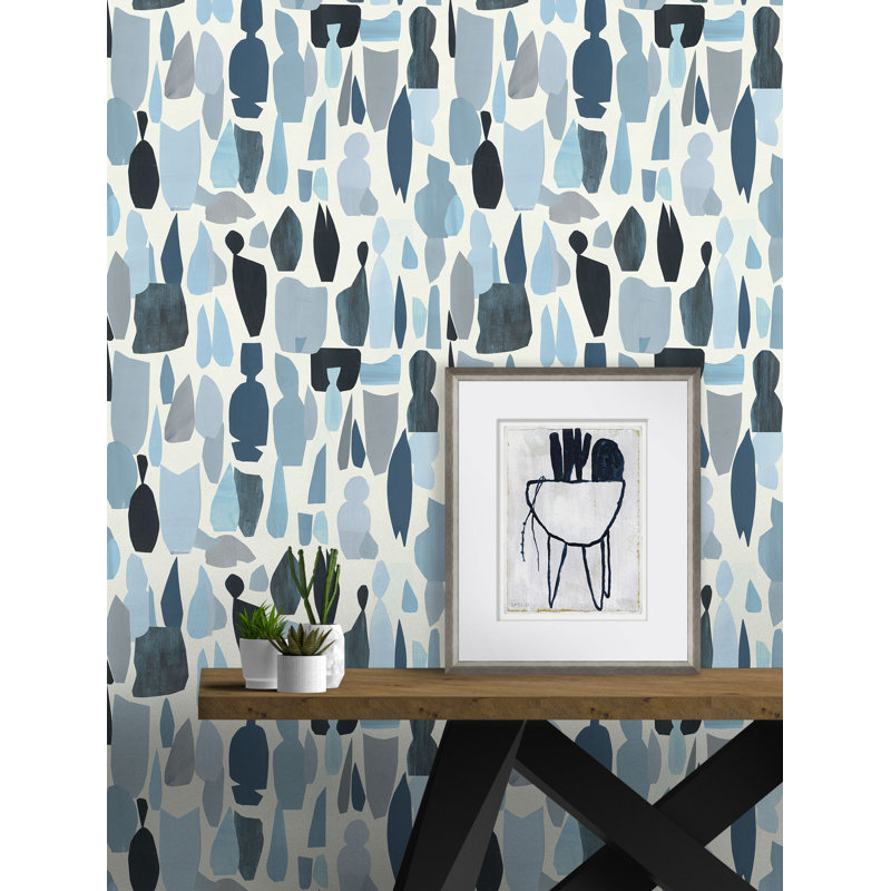Susan Hable Abstract Wallpaper by Susan Hable, Yellow