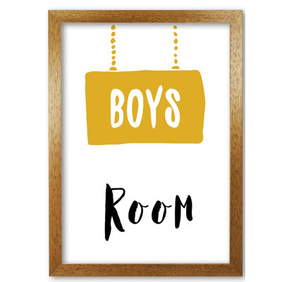 Boys Room - Print