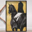 Oliver Gal Taming the Rhythm Gold II Horse - Leaf Framed Shadowbox Art-371476692-371476691