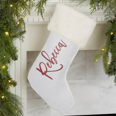 Chaussette de Noël Scripty