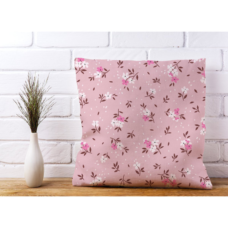 Valjean Pretty Floral Square Throw Cushion