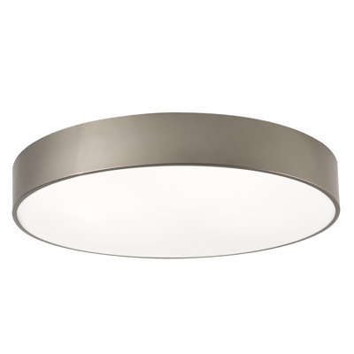 Plafonnier encastré rond en acrylique à intensité variable avec interrupteur de température de couleur: 2700 K, 3000 K, 3500 K, 4000 K et 5000 K
