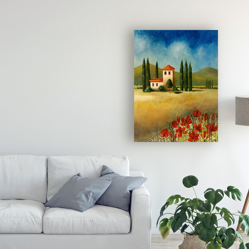 Reproduction d’art sur toile, "Tuscan Landscape 1" par Pablo Esteban