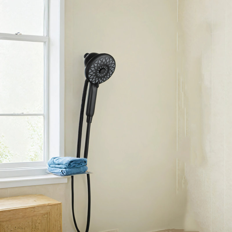 Matte Black Handheld High Pressure Shower