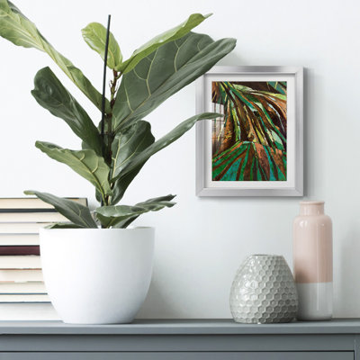 Jungle Stripe I -Gallery Wrapped Canvas