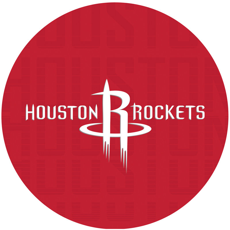 Table de bar avec repose-pieds NBA City, Rockets de Houston
