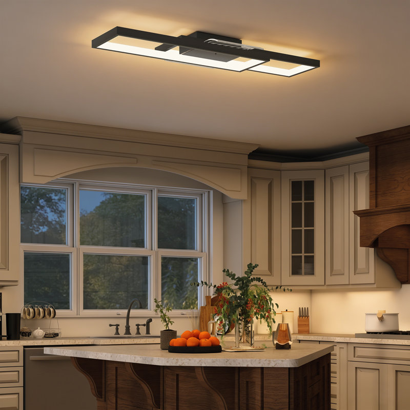 1 - Light Black LED Pendant