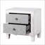Table de chevet 2 tiroirs Modern