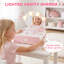 AIYAPLAY Kids Dressing Table, Portable Dressing Table with Lights