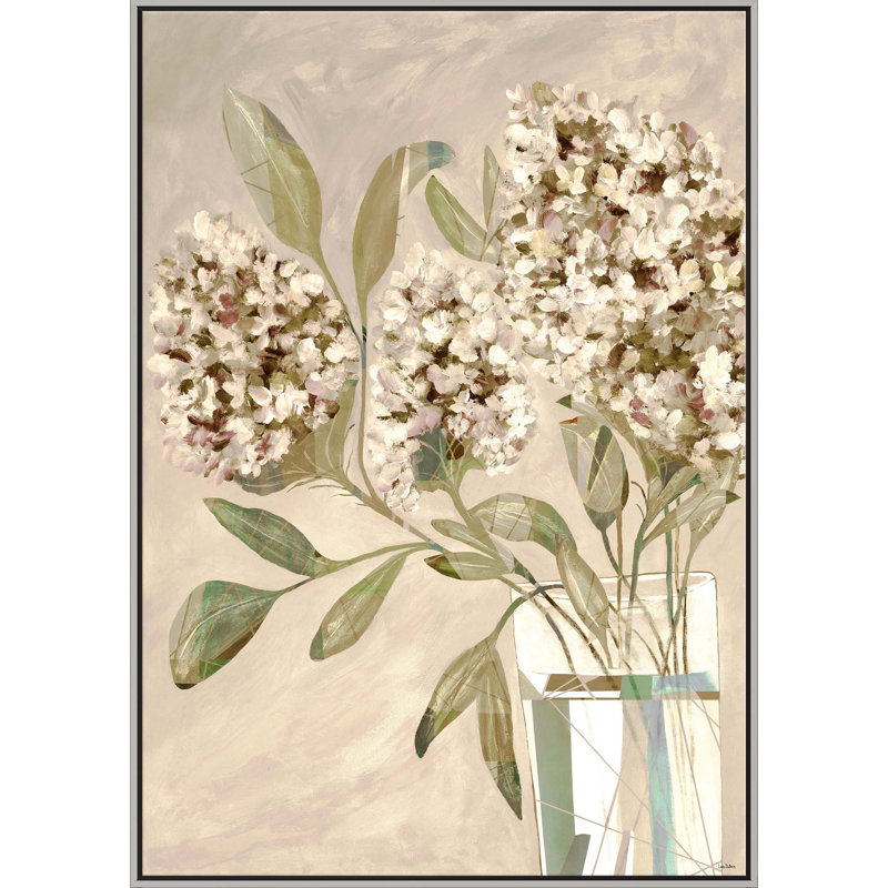 Romance I Print by Lori Dubois, 61" H x 44" W, Silver Floater Framed
