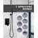 Ceiling Mount Complete Shower Faucet With Pressure Balancing Rough-In Valve