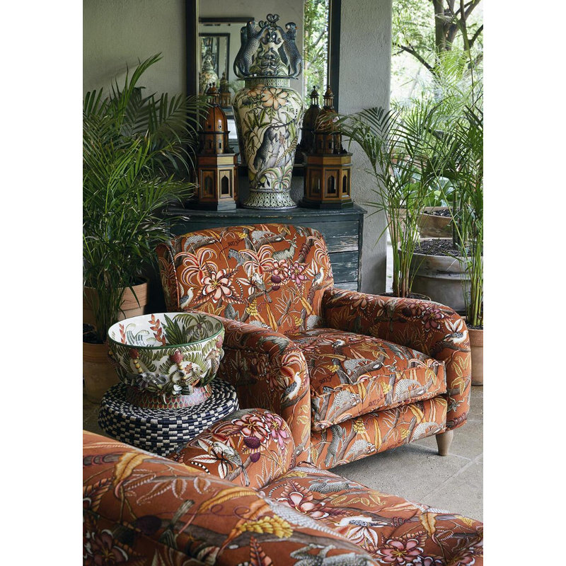 Ardmore Velvet Fabric, Night