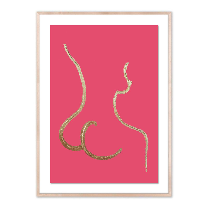 Venus Print by Anne Mersmann, Natural, 40" H x 30" W x 2.5" D