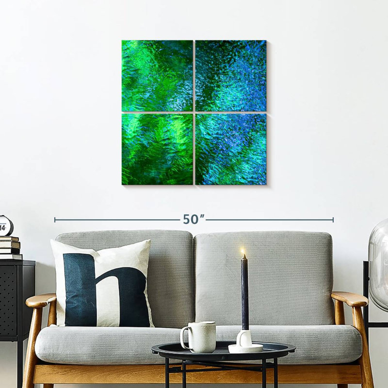 Monets Pool III, 26" H x 26" W