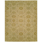 Faiyaz Wool Oriental Area Rug in Gold/Beige