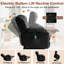 Power Lift Recliner with Cup holder, Heat & Massage, USB Charge for Adult & Elderly-1369300564