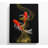 Red Koi Fish - No Frame Print on Canvas-1035681106