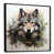 Black Floater Framed selected
