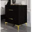 Ensemble de chambre à coucher 3 pièces avec revêtement standard Lauren-920147958-920147955