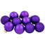 Ornements en forme de boule de Noël 10 carats à 2 finitions-2145771610