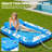 Pool Floats Inflatable Pool Lounger Float For Adults, 71" X 48" Large Pool Floats With Headrest Drink Holder