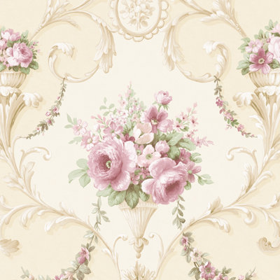 Motif floral ornemental