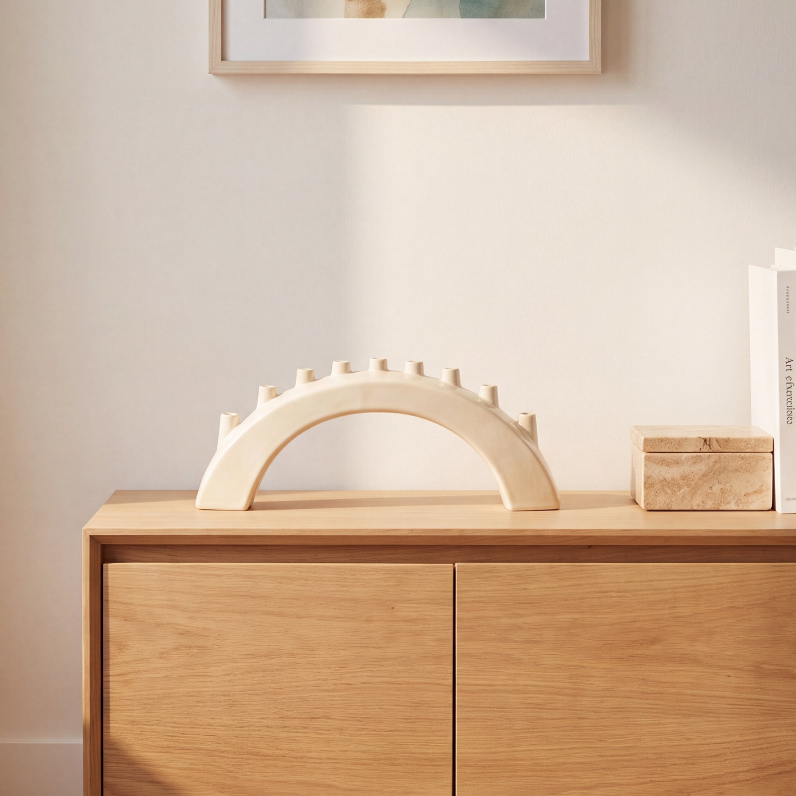Arch Hanukkah Menorah