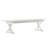 Eternity Rectangular Solid Pine Farm Dining Table with Folding X-Style Legs-88870829-88870828