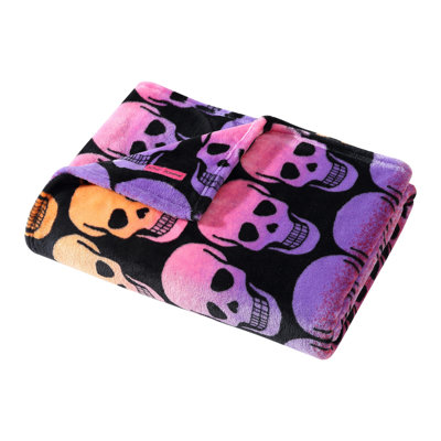 Betsey Johnson Printed Ultra Soft Plush Fleece Blanket