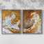 ABSTRACT Series CDxxiii - reproduction encadrée de qualité supérieure - prête à être accrochée - aucun clou requis - aucun clou requis-108032299-108032302