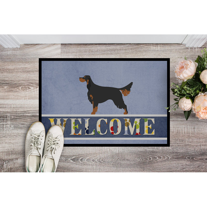Non-Slip Outdoor Doormat, Rectangle 18" x 27"