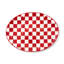 Cherry Check Serving Platter
