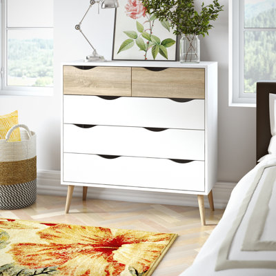 Litzy 98.7cm W 5 - Drawer Chest of Drawers