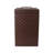 Vivaldi Woven Leather Laundry Hamper