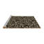 Tapis 100% à motifs lavables à la machine 2989 - Pat1219-BRN-67716258