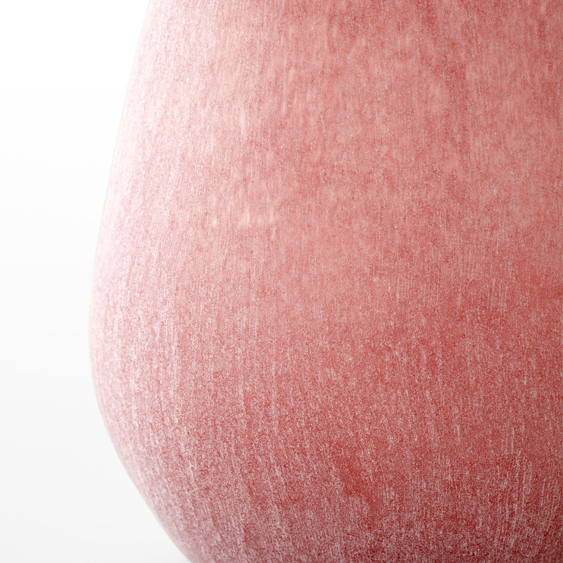 Sands Ceramic / Porcelain Table Vase, 8.5" H x 13.5" W x 7" D