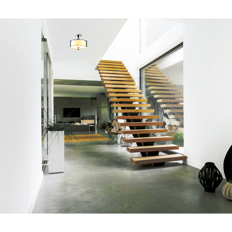 5 Light 21in Chrome Round Chandelier with Frosted Glass Shade for Modern Dining Room, Living Rooms, or Entryway Lighting