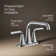 Tone Two-Handle Centerset Bathroom Sink Faucet with Clicker Drain, 1.2 GPM