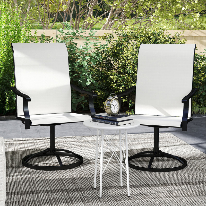 Ensemble de 2 chaises de patio Outsunny