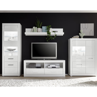Becquere Unfinished Entertainment Centre for TVs up to 60