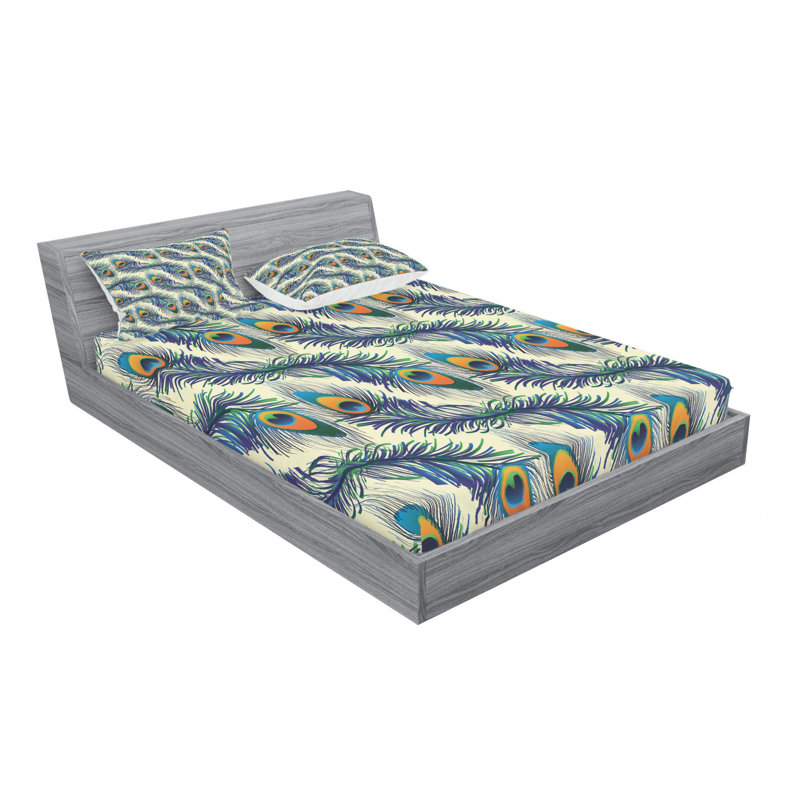 Microfiber Sheet Set, Full Sheet Set with Fitted Sheet