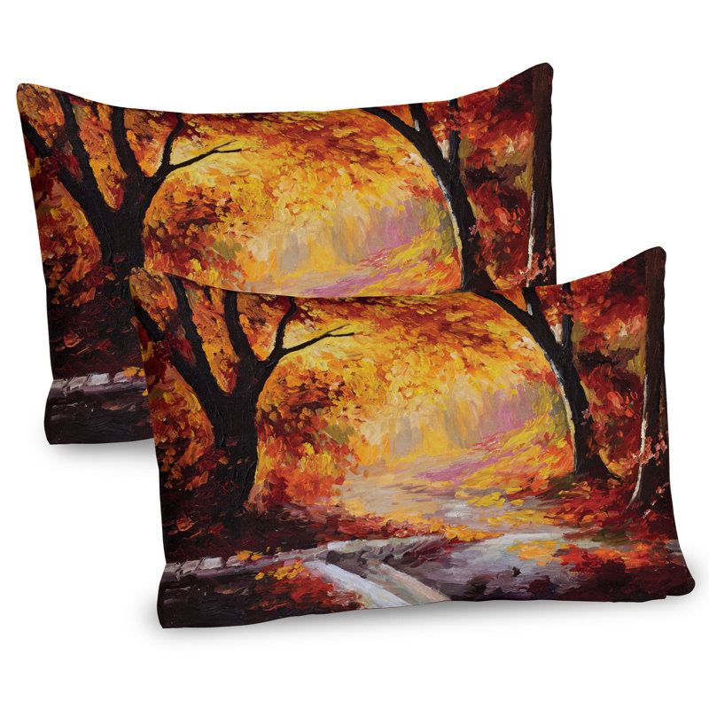 Ensemble de 2 taies décoratives Ambesonne Autumn, L 36 po x H 20 po