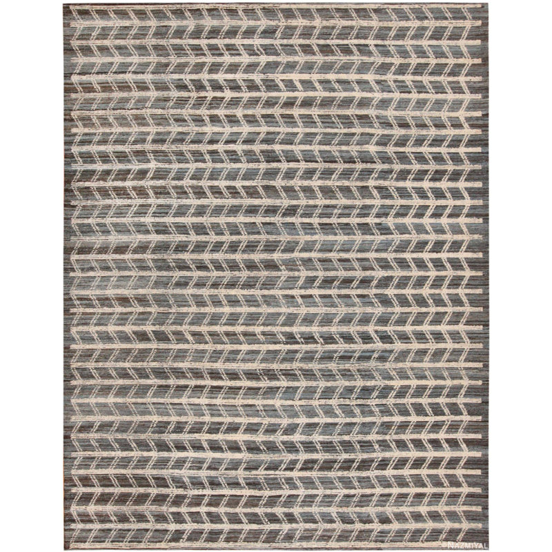 Zigzag One-of-a-Kind 10' X 12'7" Hand Knotted Area Rug