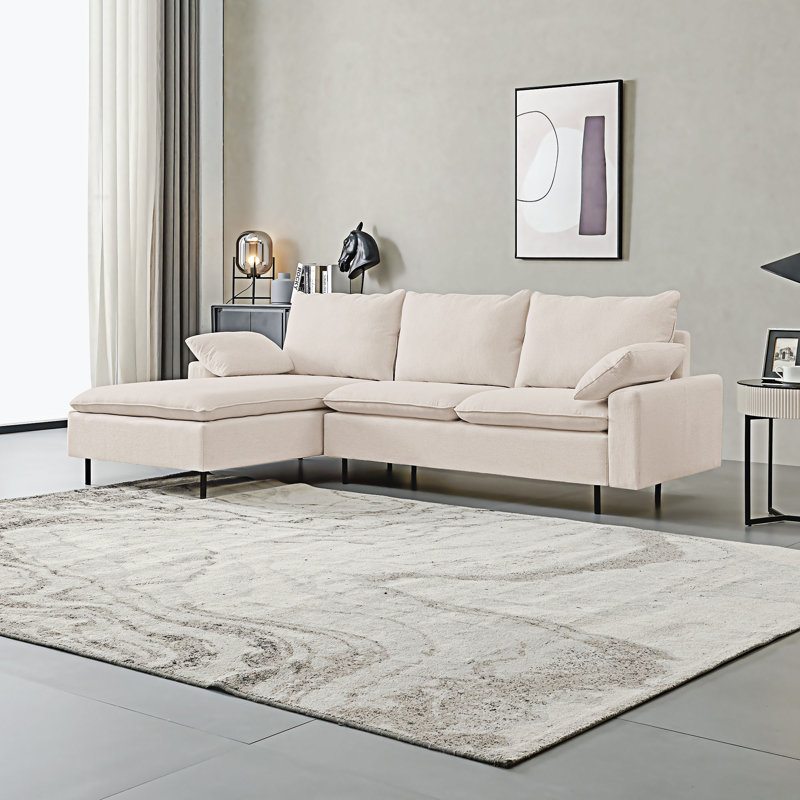 Canapé modulaire moderne en L