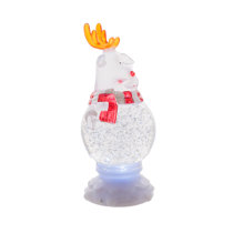 17+ Light Up Glitter Snow Globe